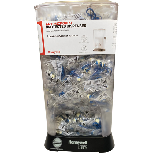 Distributeur de bouchons doreille filaires HL400 AM avec boîte de bouchons doreille TFT-30 Southpoint Industrial Supply