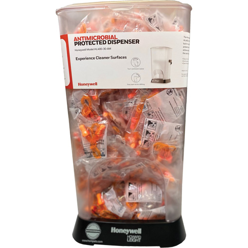 Distributeur de bouchons doreille filaires HL400 AM avec boîte de bouchons doreille TFP-30 Southpoint Industrial Supply
