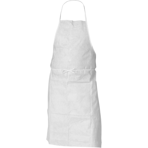 KleenGuard A10 Apron, Polyethylene, White, 28" W x 36" L Southpoint Industrial Supply