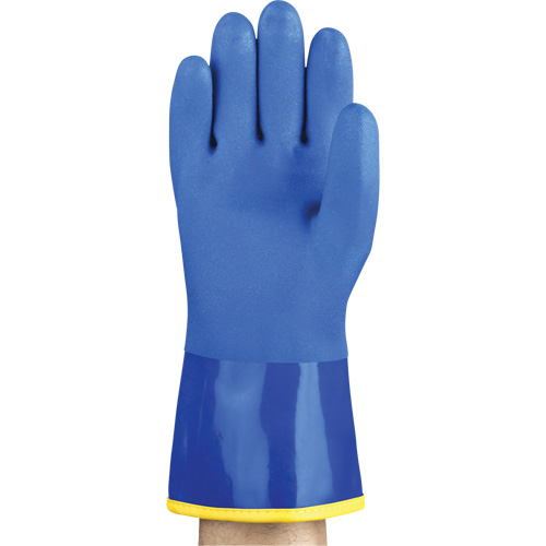 AlphaTec&reg; 23-202 PVC Gloves, Size 8, 11.8" L, Cotton, Fleece Inner Lining Southpoint Industrial Supply