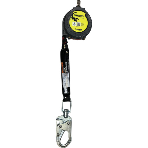 Miller TurboLite+ Scorpion Personal Fall Limiter, 9', Web, Swivel Southpoint Industrial Supply