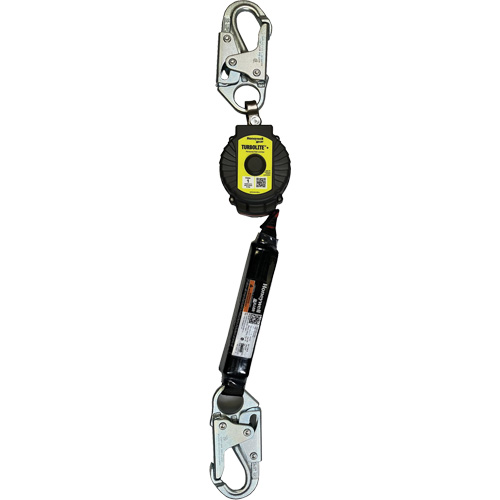 Limiteur de chute personnel TurboLite+ Miller, 6', Sangles, Stationnaire Southpoint Industrial Supply
