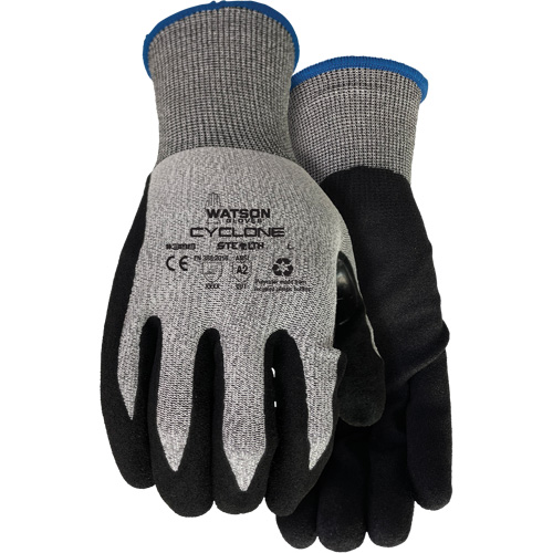 Gants r&eacute;sistant &agrave; la coupe 388 Stealth Cyclone, Taille T-petit, Calibre 18, Rev&ecirc;tement Nitrile, Enveloppe en PEHP/Polyester, ASTM ANSI niveau A2/EN 388 niveau 3 Southpoint Industrial Supply