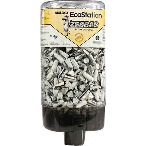 EcoStation&reg; Earplug Dispenser with Zebras Earplugs Southpoint Industrial Supply