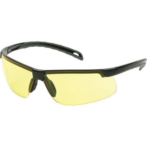 Lunettes de s&eacute;curit&eacute; Ever-Lite, Lentille Ambr&eacute;e, ANSI Z87+/R&eacute;pond ou surpasse la norme CSA Z94.3 Southpoint Industrial Supply