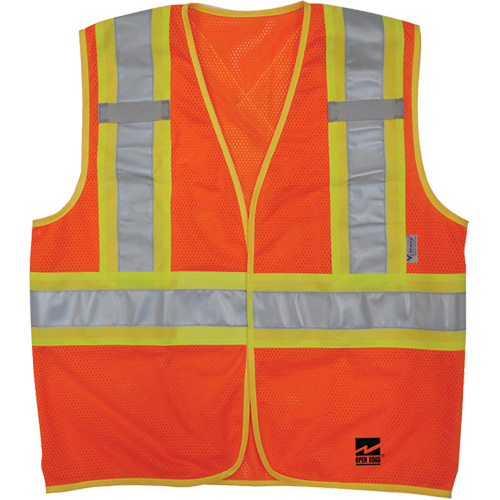 Open Road&reg; “BTE” Vest, High Visibility Orange, Medium/Small Southpoint Industrial Supply