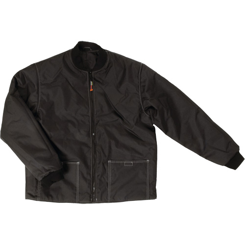Manteau de s&eacute;curit&eacute; 4-en-1 en tissu ind&eacute;chirable, Polyester, Noir, T-petit Southpoint Industrial Supply