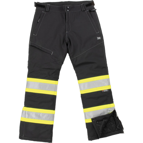 Womens Insulated Flex Safety Pant, Polyester, Small, Black Southpoint Industrial Supply