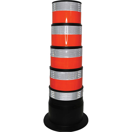 D&eacute;lin&eacute;ateur, Hauteur 47,25", Orange/Blanc Southpoint Industrial Supply