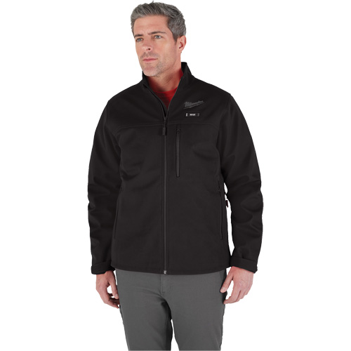 Manteau chauffante M12 ToughShell (manteau seulement), Hommes, Grand, Noir Southpoint Industrial Supply