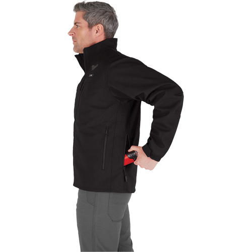 Manteau chauffante M12 ToughShell (manteau seulement), Hommes, Grand, Noir Southpoint Industrial Supply