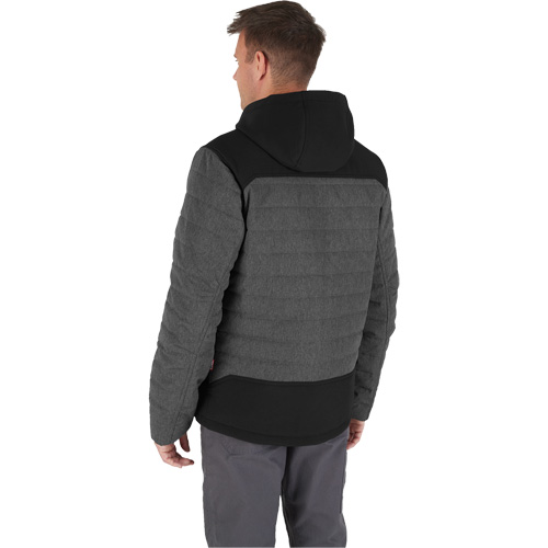 M12 Heated Quietshell Jacket with Battery, Men's, Small, Grey Southpoint Industrial Supply