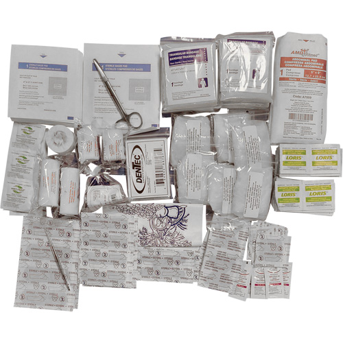 Trousse de premiers soins de base et recharge Shield, R&eacute;pond &agrave; la norme CSA Z1220-17 type 2 environnements &agrave; faible risque, Moyen (26-50 travailleurs) Southpoint Industrial Supply