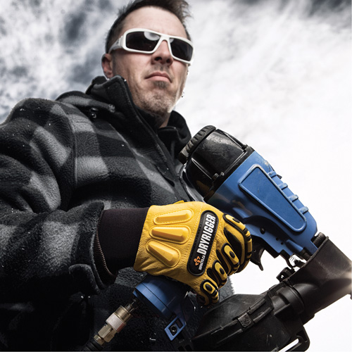 Gants The Original Dryrigger, 7/Petit, Paume en Su&egrave;de, Poignet &agrave; enfiler Southpoint Industrial Supply