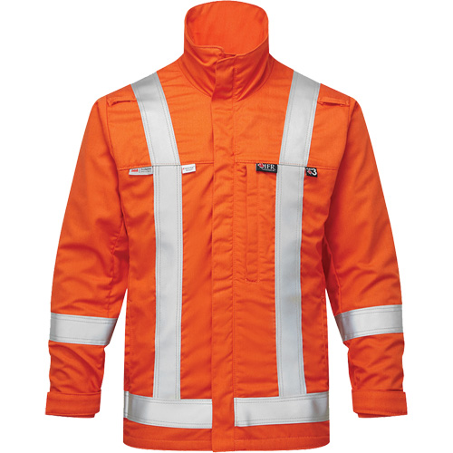Veste aviateur d'&eacute;t&eacute; Skyline UltraSoft 7 oz., T-Grand, Orange haute visibilit&eacute; Southpoint Industrial Supply