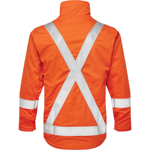 Veste aviateur d'&eacute;t&eacute; Skyline UltraSoft 7 oz., T-Grand, Orange haute visibilit&eacute; Southpoint Industrial Supply