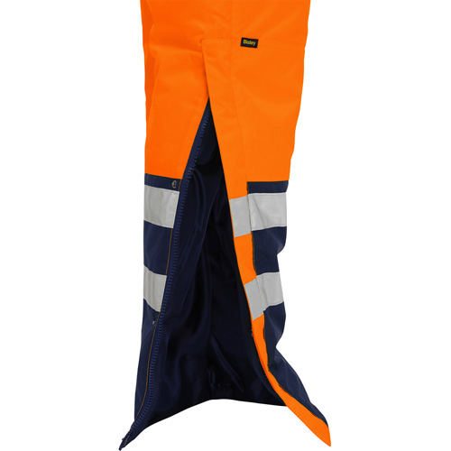 Salopette pour le froid extr&ecirc;me Bisley, Polyester, Petit, Orange haute visibilit&eacute; Southpoint Industrial Supply