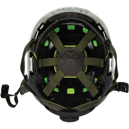Fibre Metal Climbing Style Safety Helmet, Meets CSA Type 2, Ratchet Suspension, Non-Vented Southpoint Industrial Supply
