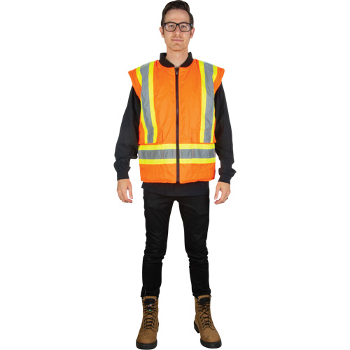 Waterproof 7-in-1 Winter Parka, High Visibility Orange, Large Southpoint Industrial Supply