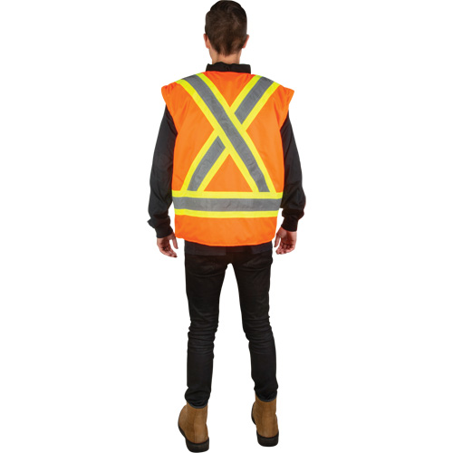 Waterproof 7-in-1 Winter Parka, High Visibility Orange, Large Southpoint Industrial Supply