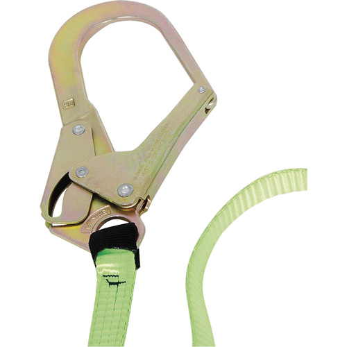 SA-54022-4 Shock Absorbing Lanyard, 4', Form Hook Center, Snap Hook Leg Ends, Polyester Southpoint Industrial Supply