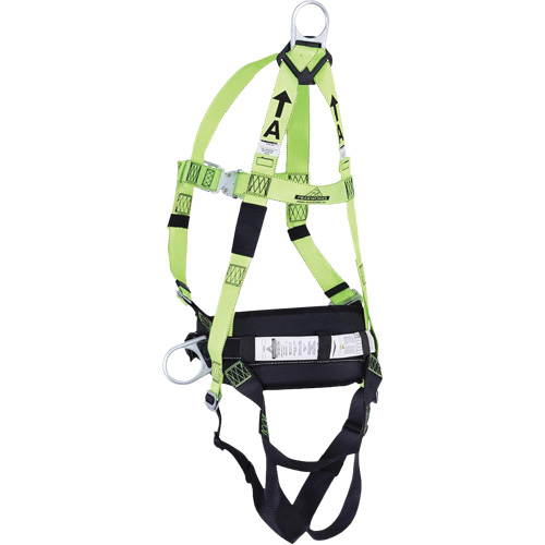 FBH10000L1020-XL Contractor Series Safety Harness with Positioning Belt, CSA Certified, Class ALP, X-Large Southpoint Industrial Supply