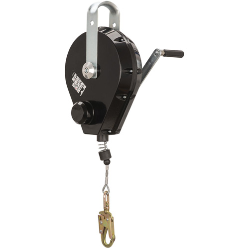 SRL-73303-96 Cable Self-Retracting Lifeline with Recovery, 96', Galvanized Steel, Swivel Southpoint Industrial Supply
