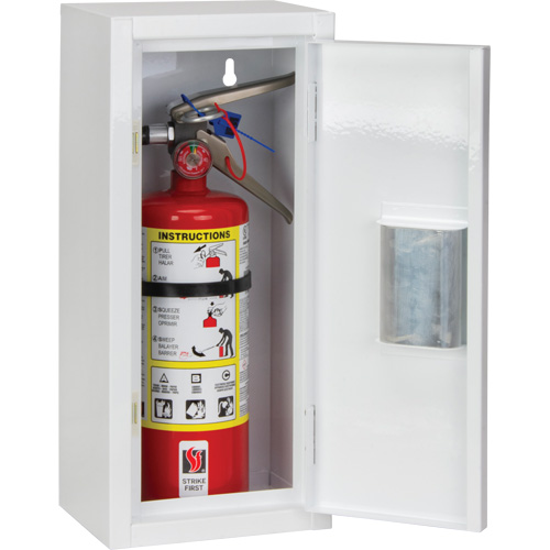 Indoor Fire Extinguisher Cabinet, 8" W x 18" H x 6" D Southpoint Industrial Supply