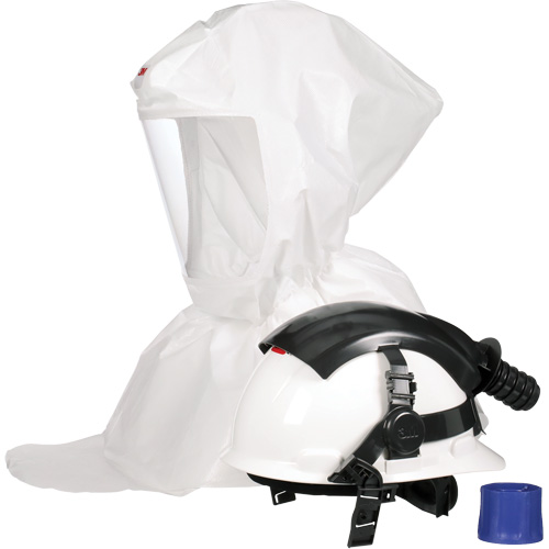 Versaflo S-Series Painter's Hood Assembly S-767 with Inner Shroud & Hardhat, Standard, Hard Top, Single Shroud Southpoint Industrial Supply