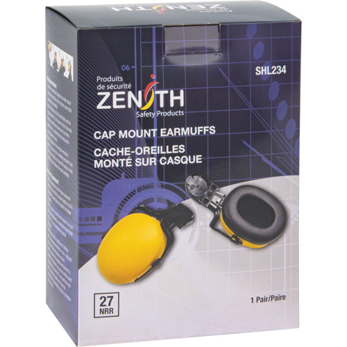 Cache-oreilles passifs, Fixation pour casque, 27 NRR dB Southpoint Industrial Supply