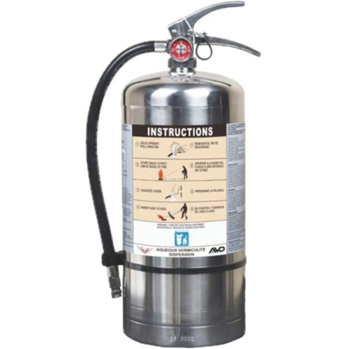 Fire Extinguisher for Lithium-ion Battery Fire Protection, AVD, 6 L Capacity Southpoint Industrial Supply