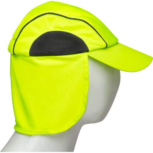 Cooling Hat with Neck Shade, Hi-Vis Lime Southpoint Industrial Supply
