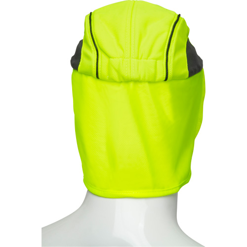 Cooling Hat with Neck Shade, Hi-Vis Lime Southpoint Industrial Supply