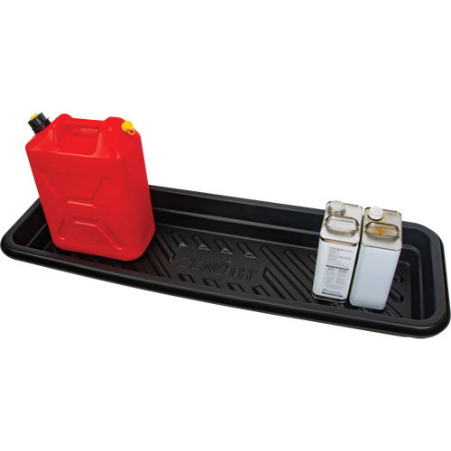Spill Tray, 12" L x 48" W x 4.5" H, 12 US gal. Spill Capacity Southpoint Industrial Supply