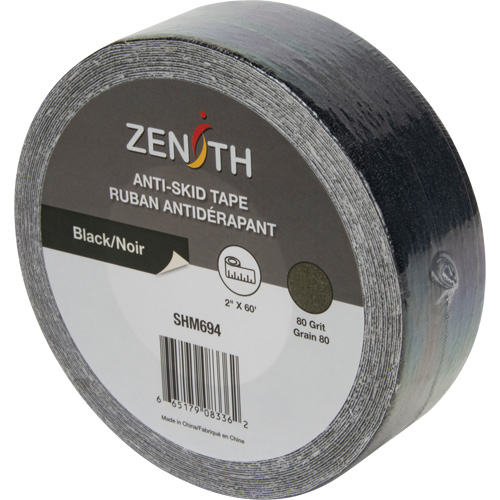 Anti-Skid Tape, 2" x 60', Black Southpoint Industrial Supply