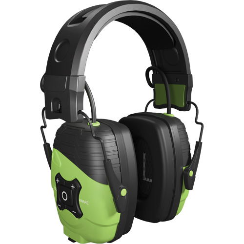 &eacute;couteurs Bluetooth Link Aware vert s&eacute;curit&eacute;, Style Bandeau, 25 dB Southpoint Industrial Supply