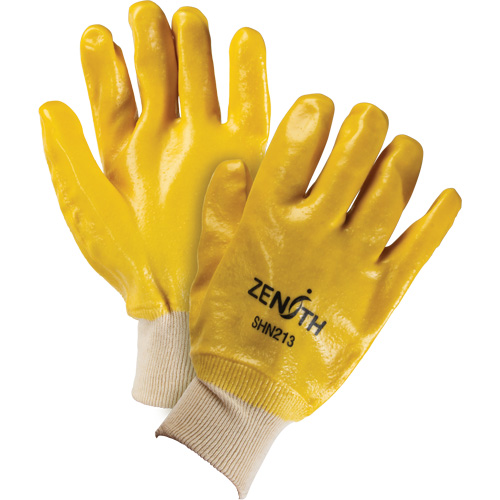 Gants &agrave; fini rugueux et r&eacute;sistants aux produits chimiques, Taille 9, 10" lo, PVC, Doublure en Interlock, 47-mil Southpoint Industrial Supply