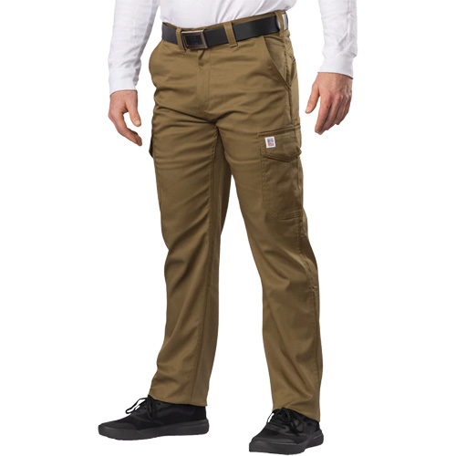 Pantalon cargo Big Flex, Poly-coton/Spandex, Vert olive militaire, Taille 46, Entrejambe 30 Southpoint Industrial Supply