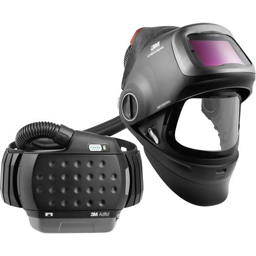 Masque de soudage &agrave; usage intensif Speedglas G5-01 avec syst&egrave;me de respirateur d'&eacute;puration d'air propuls&eacute; Adflo, Masque de soudage, Pile Lithium-ion Southpoint Industrial Supply