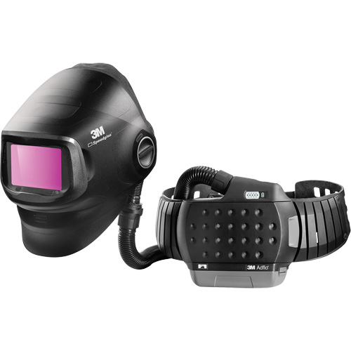 Masque de soudage &agrave; usage intensif Speedglas G5-01 avec syst&egrave;me de respirateur d'&eacute;puration d'air propuls&eacute; Adflo, Masque de soudage, Pile Lithium-ion Southpoint Industrial Supply