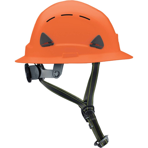 Fibre Metal Climbing Style Helmet with Full Brim, Meets CSA Type 2, Ratchet Suspension, Vented Southpoint Industrial Supply