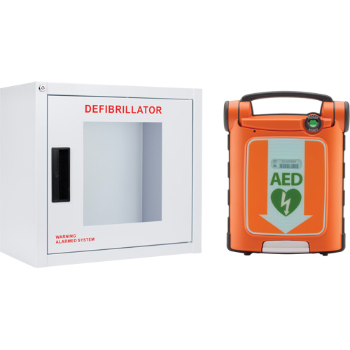 Powerheart&reg; G5 AED & Cabinet Kit, Automatic, Bilingual, Class 3 Southpoint Industrial Supply