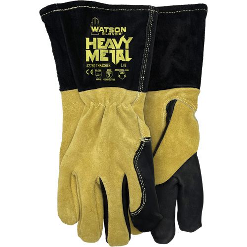 Gants de soudage MIG/&eacute;lectrode 2780 Thrasher, Cuir de vache refendu, Taille Petit Southpoint Industrial Supply