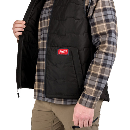 FREEFLEX Lightweight Insulated Vest, Men's, Small, Black Southpoint Industrial Supply