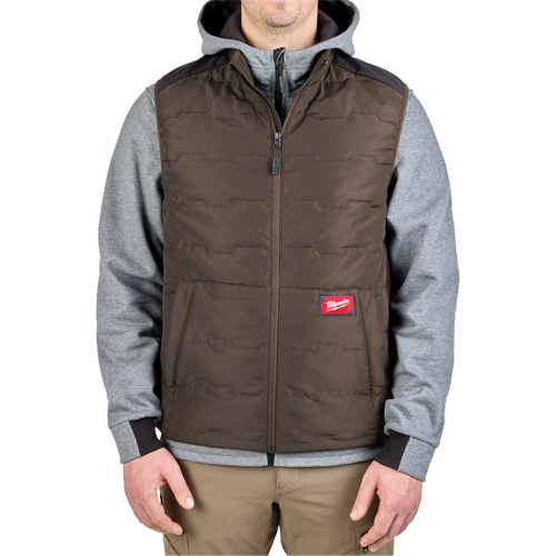 Veste l&eacute;g&egrave;re et isol&eacute;e FREEFLEX, Hommes, Petit, Brun Southpoint Industrial Supply