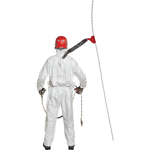 Harness-Compatible Disposable Coverall, Small, White, Tyvek&reg; 500 Southpoint Industrial Supply