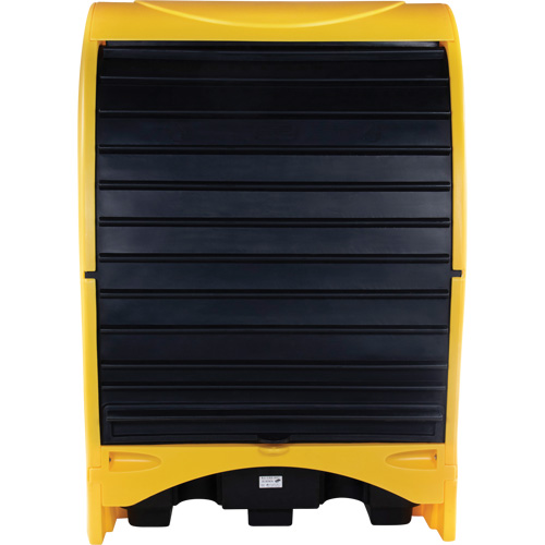 2-Drum Hard Cover Spill Pallet, 43.11" L x 61.61" W x 83.07" H, 1433 lbs. Load Capacity Southpoint Industrial Supply