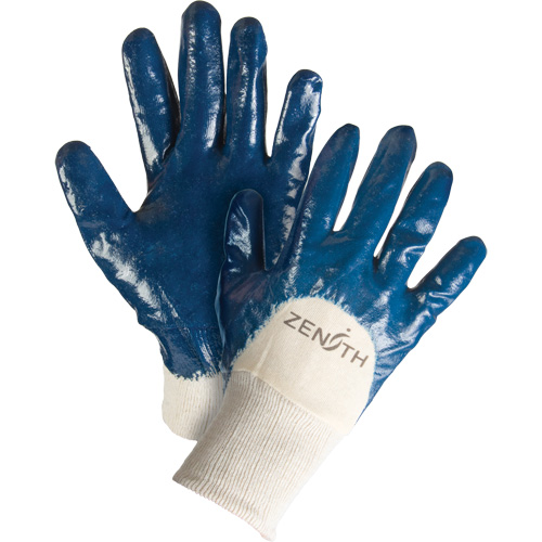 Gants &agrave; doublure interlock de poids moyen, 10/T-Grand, R&ecirc;vetement Nitrile, Enveloppe en Coton Southpoint Industrial Supply