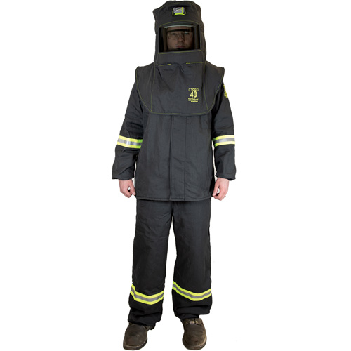 TCG 2XL Arc Flash Suit Kit, 40 cal/cm² Southpoint Industrial Supply