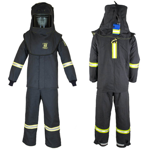 TCG Deluxe Medium Arc Flash Suit Kit, 40 cal/cm² Southpoint Industrial Supply